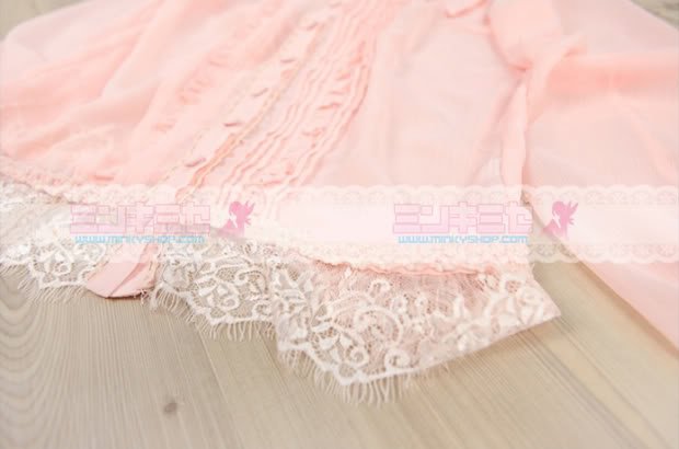 Classical Lace Chiffon Blouse